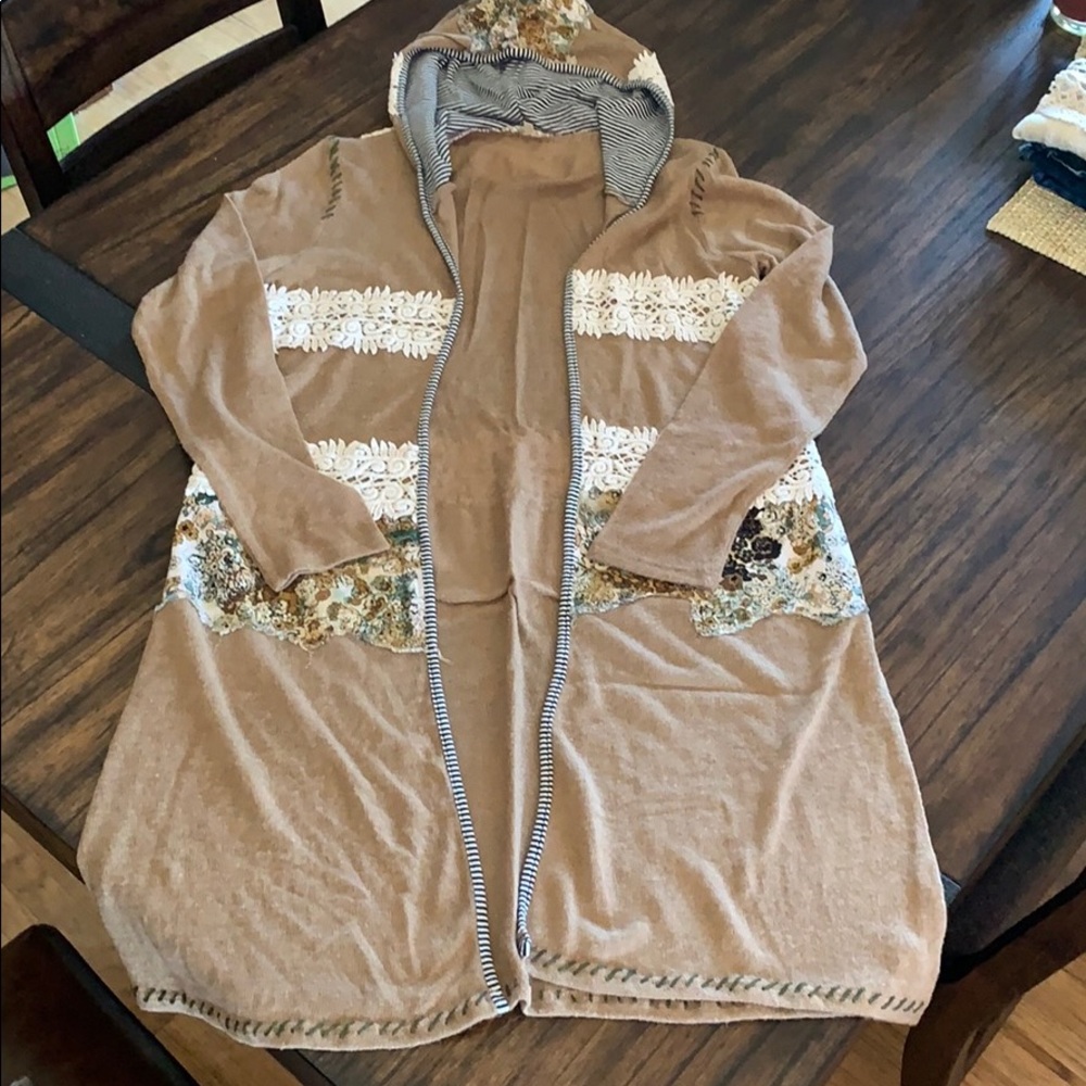 “Gimmicks” by BKE duster sweater